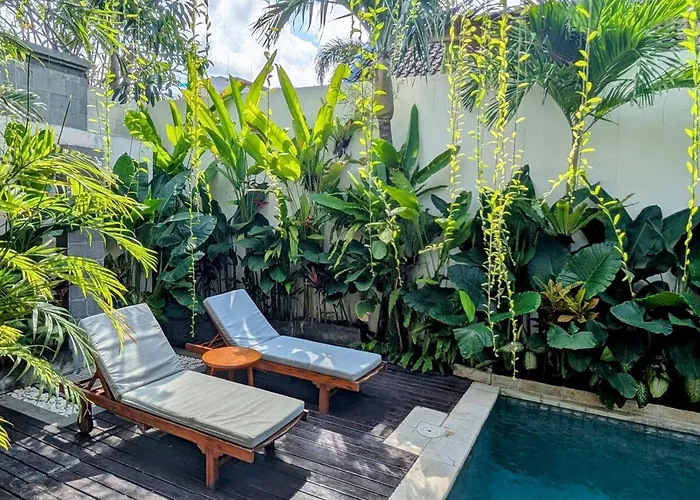 Bali Blue I - Two-bedroom Peaceful Garden Pool Oasis In * Seminyak (Bali)
