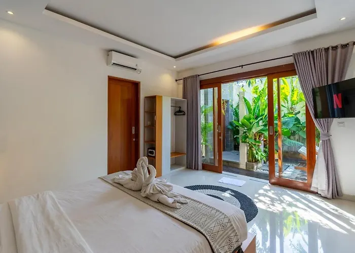 Bali Blue I - Two-bedroom Peaceful Garden Pool Oasis In