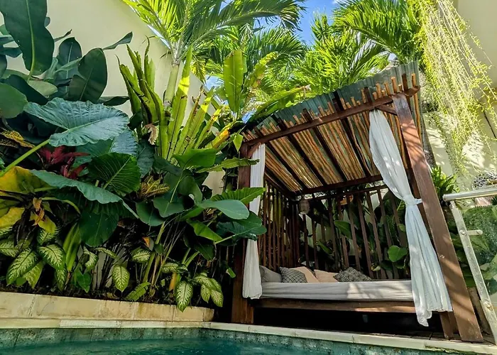 Bali Blue I - Two-bedroom Peaceful Garden Pool Oasis In Villa *