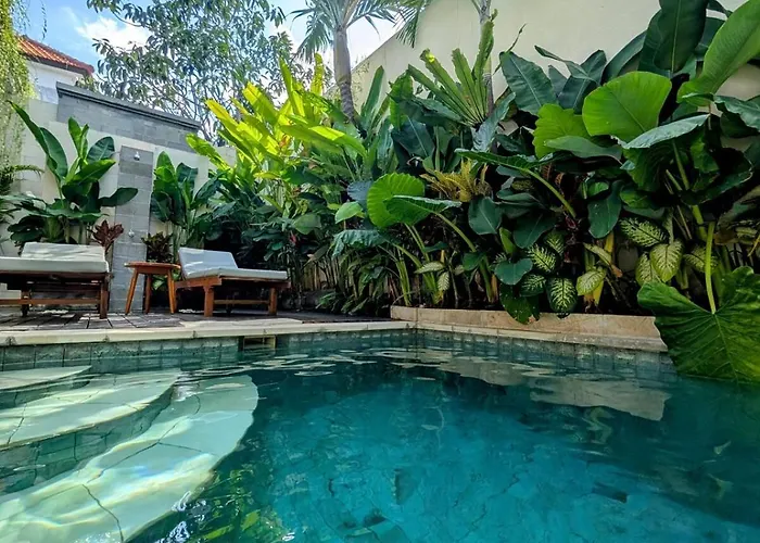 Bali Blue I - Two-bedroom Peaceful Garden Pool Oasis In * Seminyak (Bali)