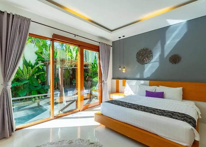 Villa Bali Blue I - Two-bedroom Peaceful Garden Pool Oasis In *