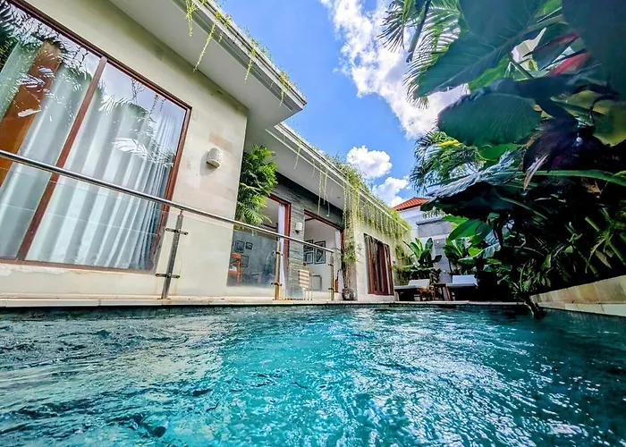 Villa Bali Blue I - Two-bedroom Peaceful Garden Pool Oasis In Seminyak (Bali)