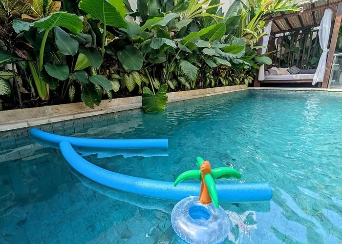 Bali Blue I - Two-bedroom Peaceful Garden Pool Oasis In