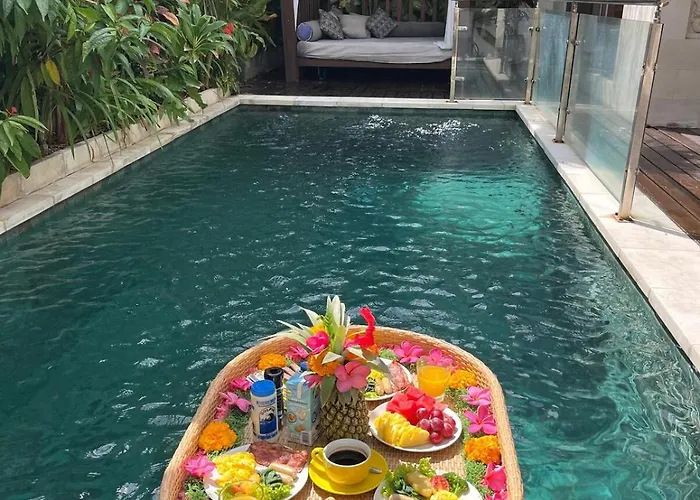 Bali Blue I - Two-bedroom Peaceful Garden Pool Oasis In Villa *