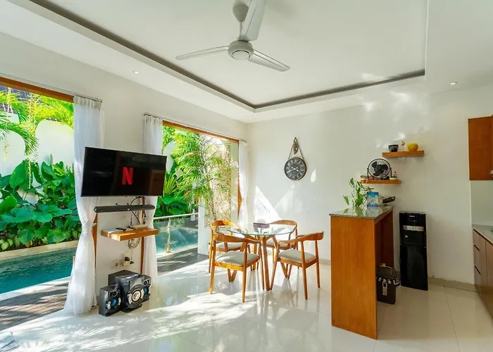 Villa Bali Blue I - Two-bedroom Peaceful Garden Pool Oasis In
