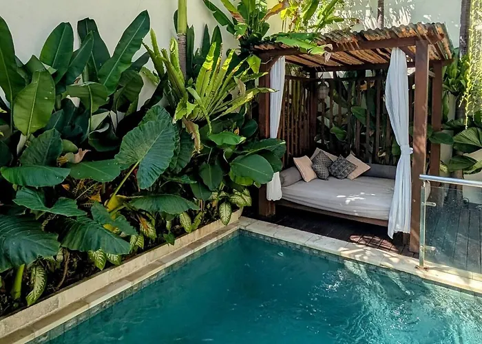 Bali Blue I - Two-bedroom Peaceful Garden Pool Oasis In